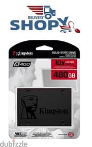 Kingston SSD 960GB A400 SATA 3 2.5" Internal SSD SA400S37/960G