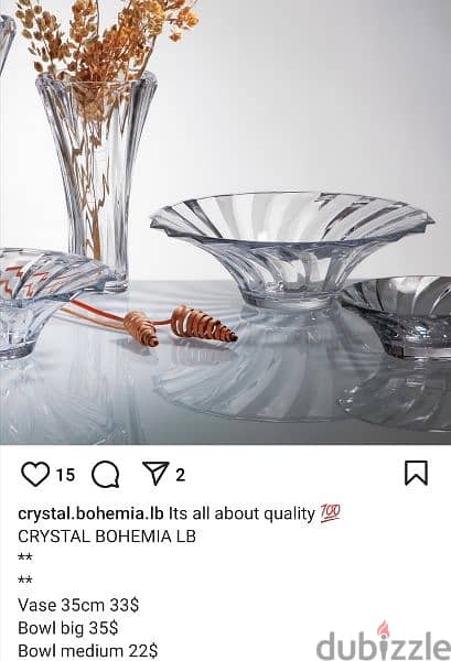 bowl medium Crystal Bohemia 1