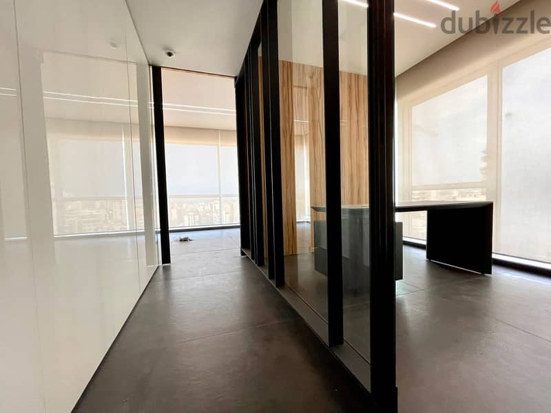 JH24-3583 Office 165m for rent in Sin l Fil, $ 2,000 cash 1