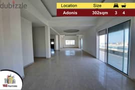 Adonis 302m2 | Specious Apartment | Well Lighted | Sea View | CH | 0