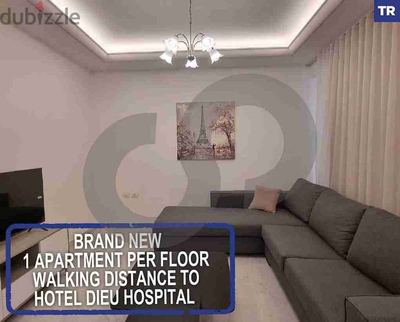 125 sqm cozy brand new apartment in Achrafieh/الأشرفية REF#TR108929 0