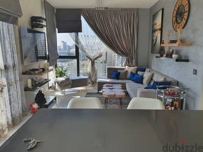 FULLY FURNISHED IN ACHRAFIEH + GYM , POOL (90SQ) BRAND NEW , (AC-735)