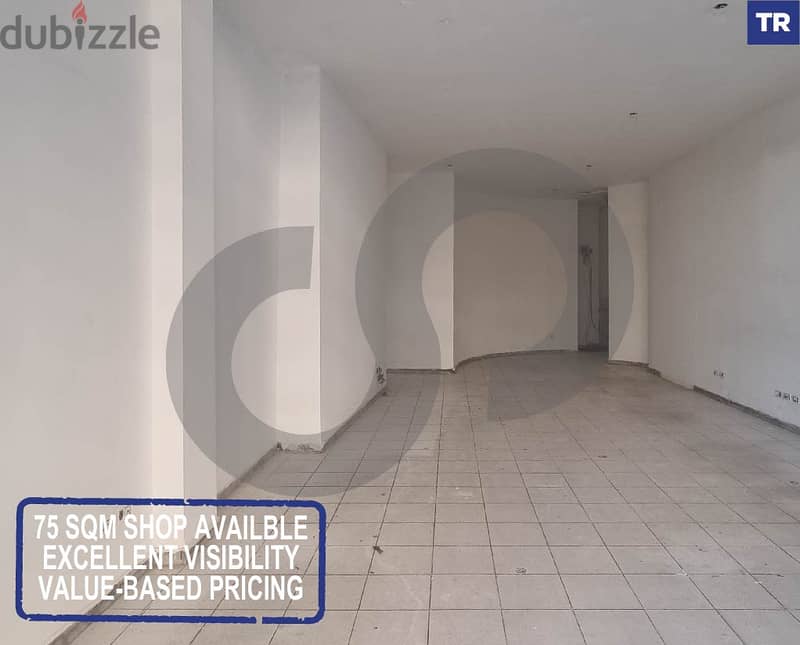 Shop in Prime Ashrafieh Location/الأشرفية REF#TR110575 0