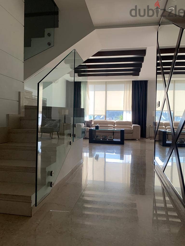 L15913- Spacious Furnished Duplex With Terrace For Sale in Al Jamhour 8