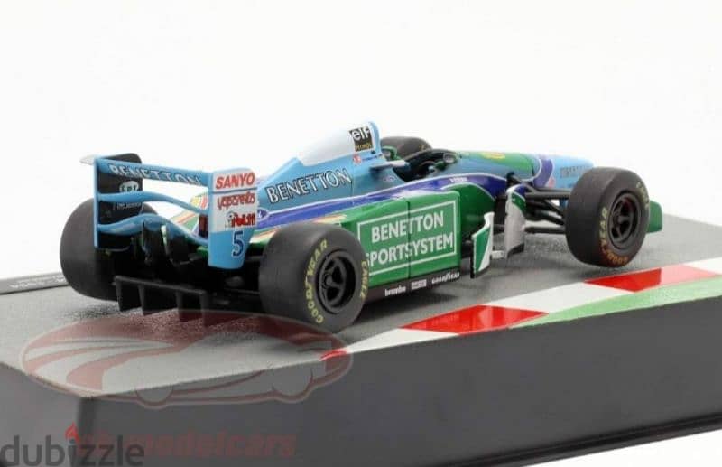 Michael Schumacher Benetton B194 (1994) diecast car model 1;43 3