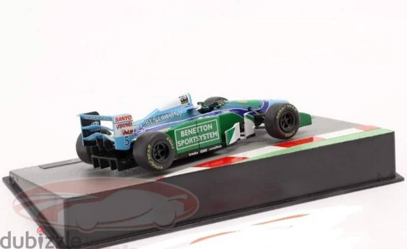 Michael Schumacher Benetton B194 (1994) diecast car model 1;43 4