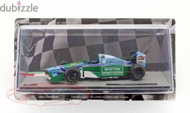 Michael Schumacher Benetton B194 (1994) diecast car model 1;43 5