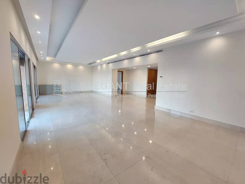 Spacious flat for rent | Huge Terrace | Minet el Hosn 1