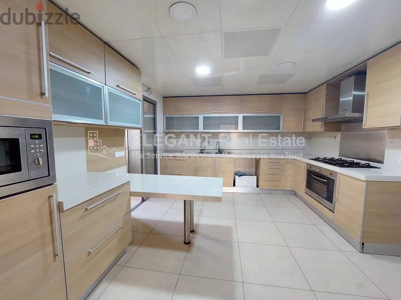 Spacious flat for rent | Huge Terrace | Minet el Hosn 2