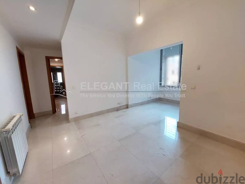 Spacious flat for rent | Huge Terrace | Minet el Hosn 6