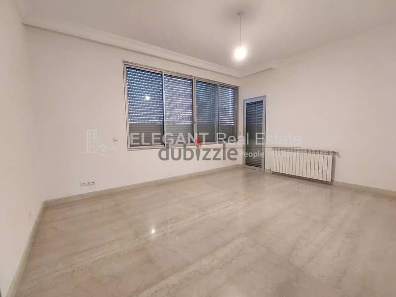 Spacious flat for rent | Huge Terrace | Minet el Hosn 8