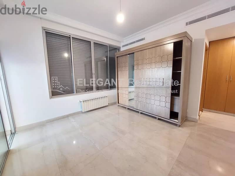 Spacious flat for rent | Huge Terrace | Minet el Hosn 13