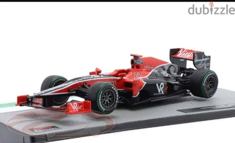 Virgin VR-01 (2010) diecast car model 1;43 1