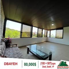 80,000$!! Apartment for sale located in Dbayeh!! 0