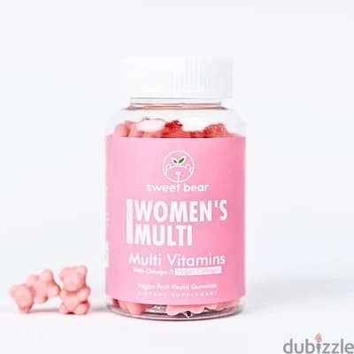 sweet bear women multivitamin 60 gummies