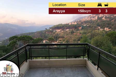 Arayya 150m2 | Well Maintained | Mountain View | Calm Area | PA |