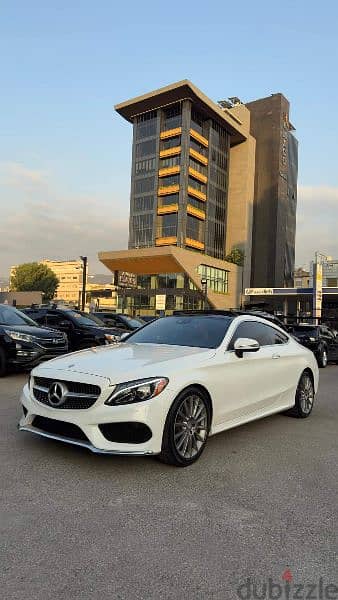 2017 Mercedes c 300 coupe Amg 4