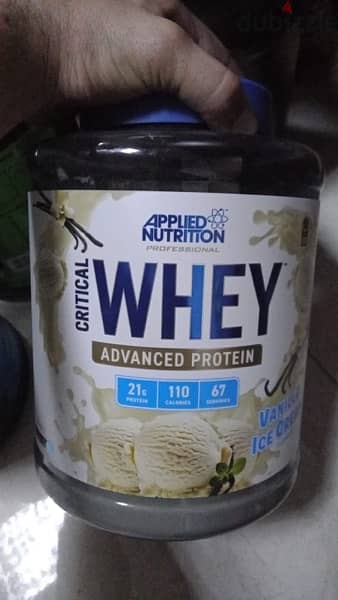 applied nutrition advanced whey protein 67 servings blueberry muffin 1