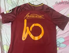 ac Roma 2018 kit totti singature special edition nike jersey