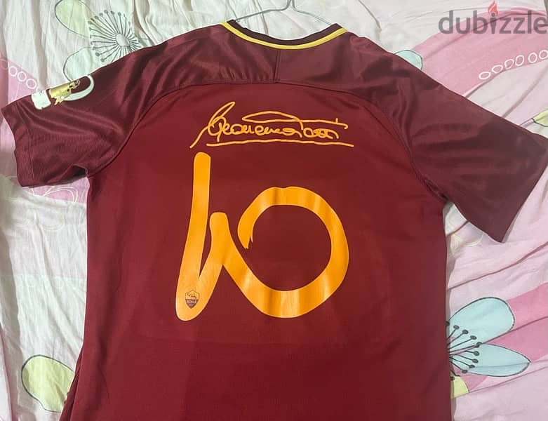 ac Roma 2018 kit totti singature special edition nike jersey 0