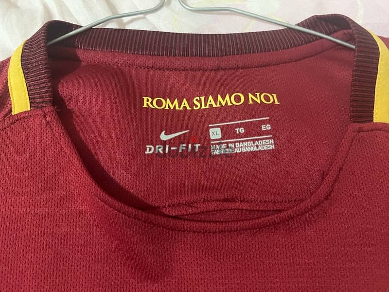 ac Roma 2018 kit totti singature special edition nike jersey 3