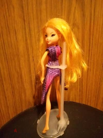 STELLA -WINX Club Mattel As new & dressed doll, Elastic Bend body=17