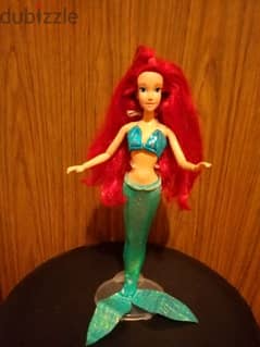 ARIEL THE LITTLE MERMAID Disney doll, articulated hands Bend legs=20$ 0