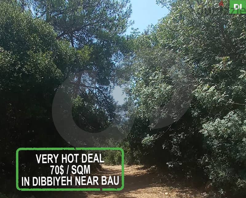 LAND FOR SALE IN DIBBIYEH/الدبية  REF#DI108812 0