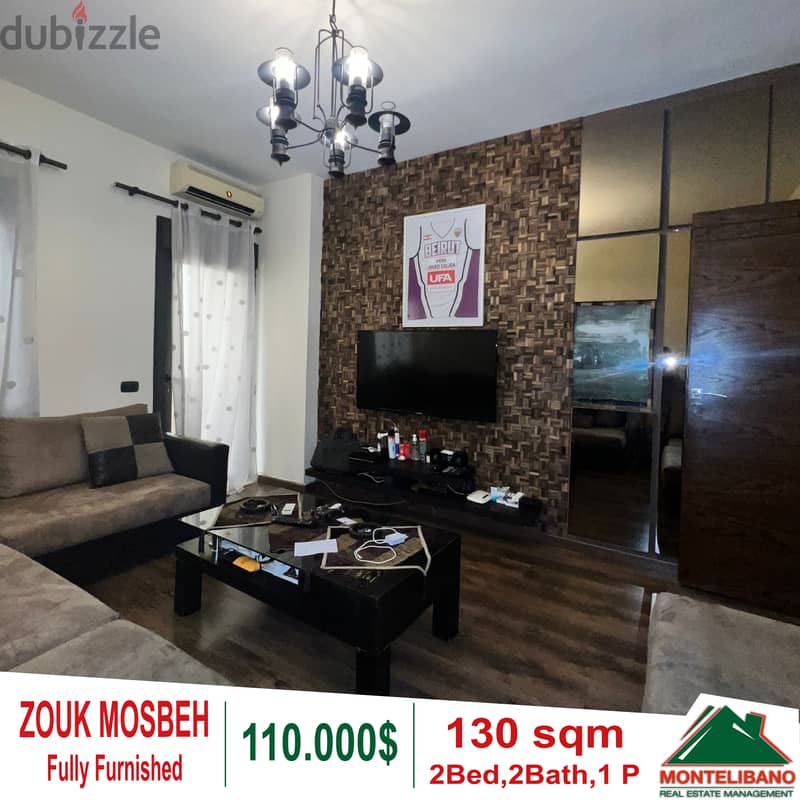 Fully Furnished apartment for sale in Zouk Mosbeh!! 4