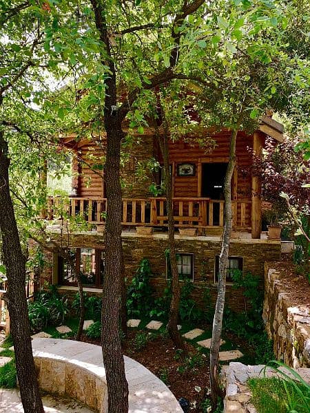 wooden house for sale in hasbaya . فيلا خشب للبيع في حاصبيا ٤٠٠،٠٠٠$ 16