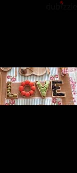 beautiful breakfast and sweets serving wood plates 5