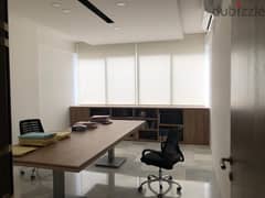 JH24-3590 Furnished office 200m for rent in Sin l Fil, $ 1,400 cash 0