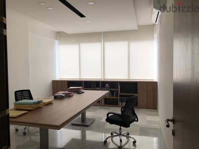 JH24-3590 Furnished office 200m for rent in Sin l Fil, $ 1,500 cash