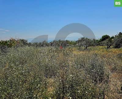 LAND FOR VILLA PROJECT IN BATROUN/البترون REF#BS107337