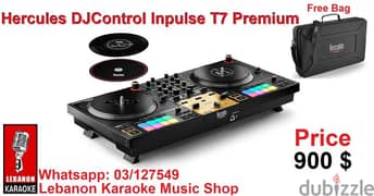 Hercules DJ controller inpulse T7 Premium