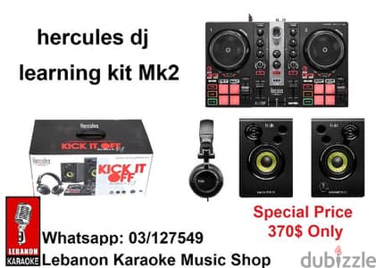 Hercules Djlearning kit MK2