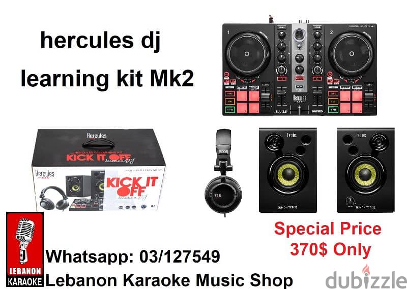 Hercules Djlearning kit MK2 0