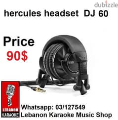 DJ headphones - Hercules DJ 60