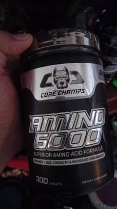 core champs 6000 amino acid 300 tablets 75 servings