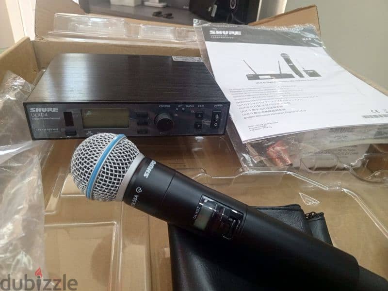 Shure Wireless microphone ULXD4 2