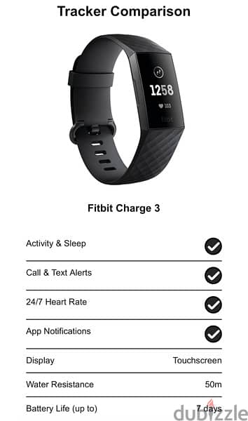 Brand New Fitbit Charge 3 Fitness Activity Tracker 2