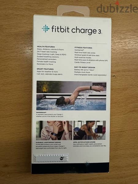 Brand New Fitbit Charge 3 Fitness Activity Tracker 4