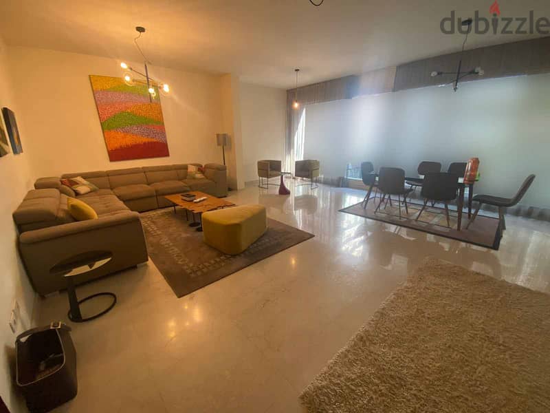 FULLY FURNISHED IN HAMRA CLOSE TO AUB (210SQ) 3 BEDROOMS , (HAMR-246) 0