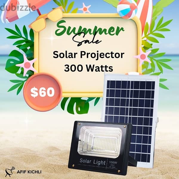 LED Solar Projector 0