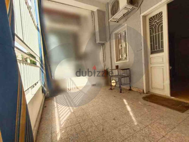 155 sqm ground floor apartment in achrafieh/اشرفية REF#HJ104880 3