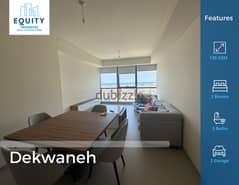 Dekwaneh | Tower 44 | Fully Furnished | Rent | 1,200$/M | #JZ79659 0