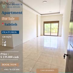 apartment for sale in sabtieh شقة للايجار في السبتية