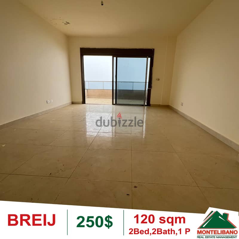 250$!! Apartment for rent located in Breij 0