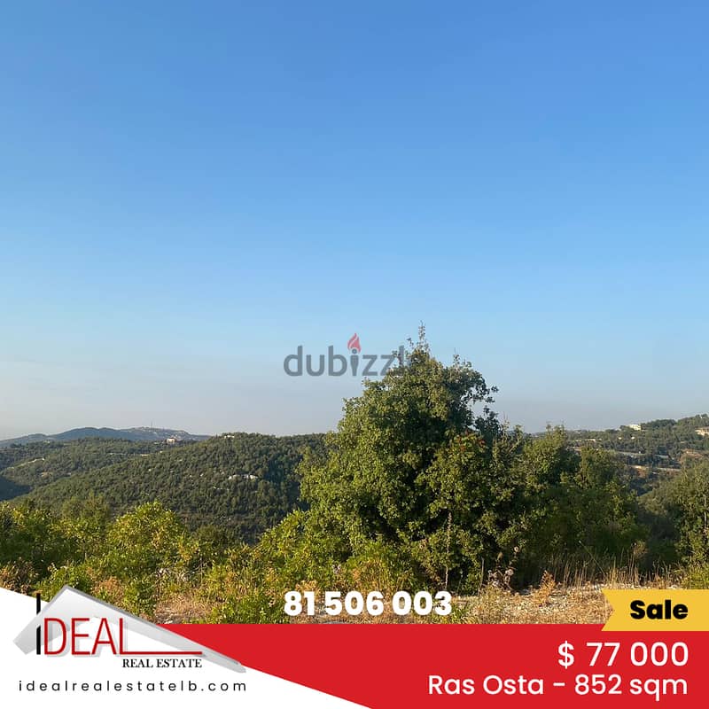 OPEN VIEW , Land for sale in Ras Osta 852 sqm ref#cd1112 0