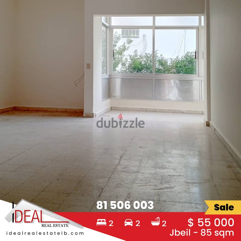 55 000 $ HOT DEAL !  Apartment for sale in Jbeil 85 sqm ref#jh17357 0